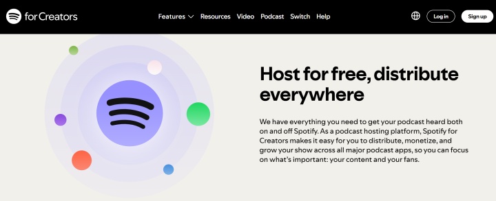 Spotify for Creators Website Spotify for Creators Website