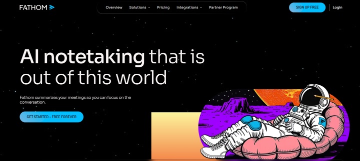 Fathom website Fathom website