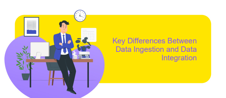 Key Differences Between Data Ingestion and Data Integration