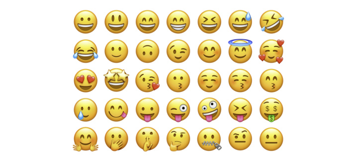 Emoji are supported by all modern mobile systems
