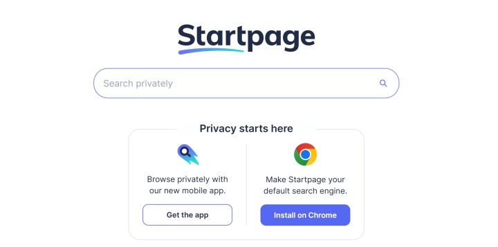 Startpage Startpage