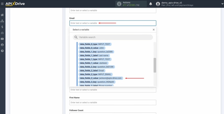 HubSpot and Tally integration | In these fields, map the data from your Tally form HubSpot and Tally integration | In these fields, map the data from your Tally form