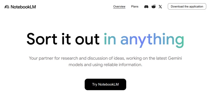 Try NotebookLM