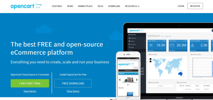 E-Commerce Platforms | OpenCart