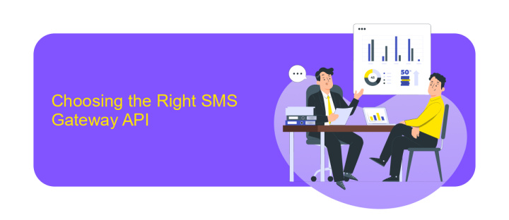 Choosing the Right SMS Gateway API