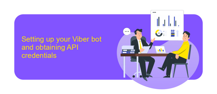 Setting up your Viber bot and obtaining API credentials