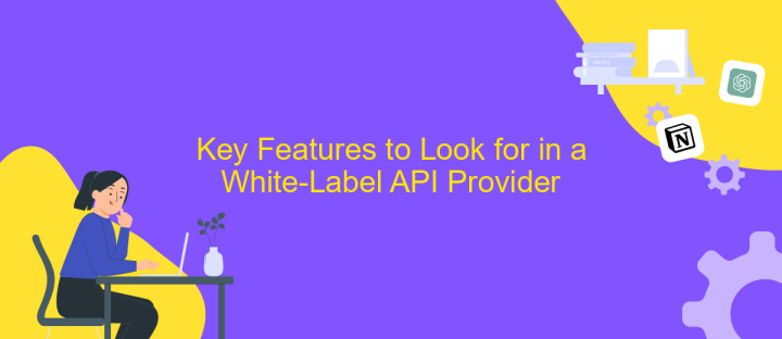 Key Features to Look for in a White-Label API Provider