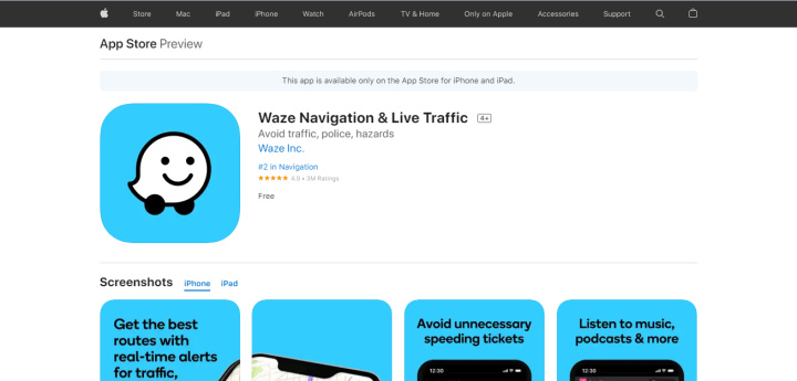 Las mejores aplicaciones de navegación para camiones | Waze en la tienda de aplicaciones