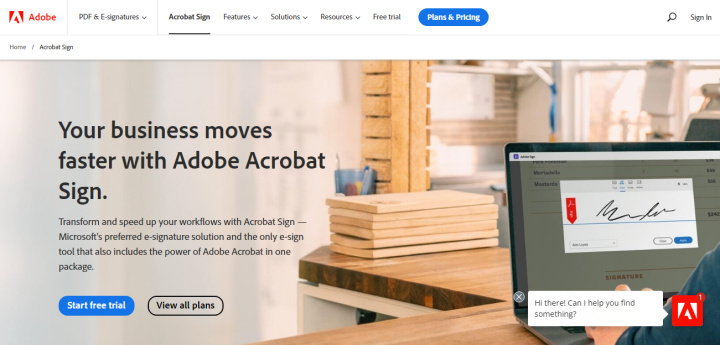 Aplicaciones de firma digital | Adobe Sign