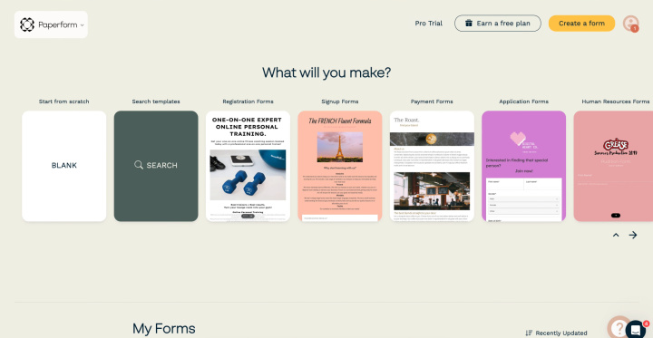 Integración de Paperform y Gmail | Vaya a su cuenta personal en Paperform
