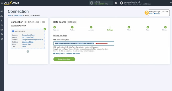 Integración de Google Lead Form y Trello | Copiar la URL Integración de Google Lead Form y Trello | Copiar la URL