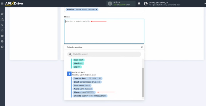 Integración de Notion y Webflow | Completar campos en Notion con variables de Webflow Integración de Notion y Webflow | Completar campos en Notion con variables de Webflow