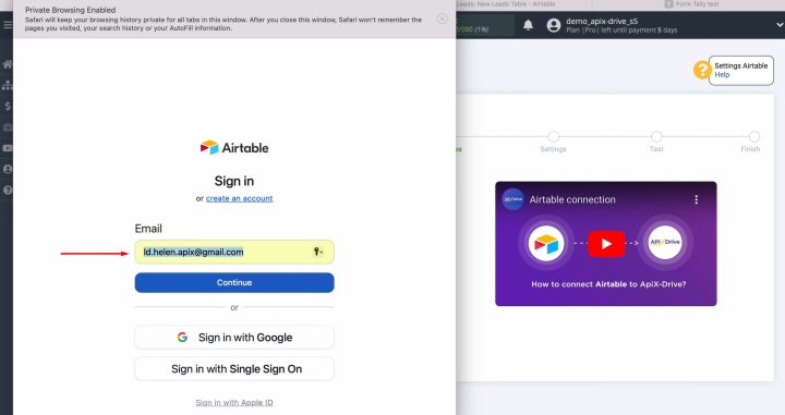 Ingresa tus datos de acceso