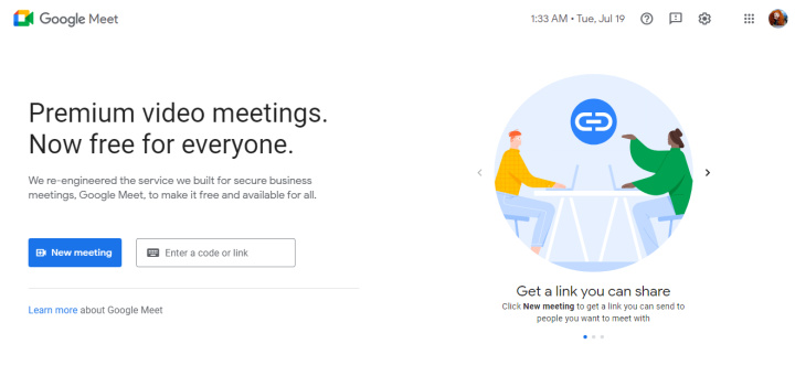 Las 10 alternativas de Zoom | Google Meet