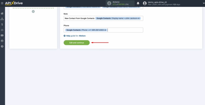 Haga clic en Edit and continue