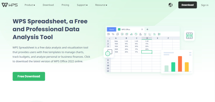 Best Excel Alternatives | WPS Office Spreadsheets