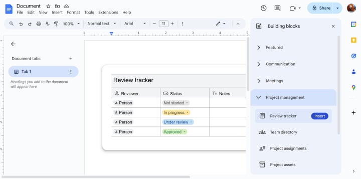 Советы и рекомендации для Google Docs | Предпросмотр блока Советы и рекомендации для Google Docs | Предпросмотр блока