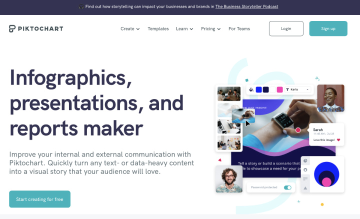 Бесплатные онлайн-сервисы для создания инфографики | Piktochart