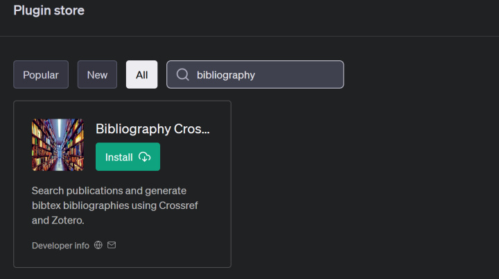 Bibliography Crossref