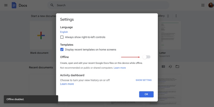 Лайфхаки для Google Docs | Управление автономным режимом в настройках Google Docs Лайфхаки для Google Docs | Управление автономным режимом в настройках Google Docs