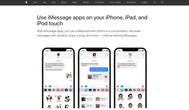 iMessage – Apple official site