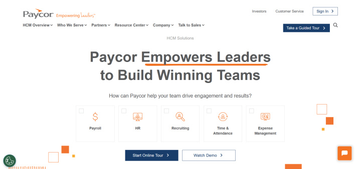 Сервіси для управління персоналом | Paycor