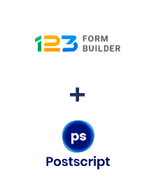 Einbindung von 123FormBuilder und Postscript