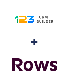 Einbindung von 123FormBuilder und Rows