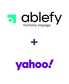 Einbindung von Ablefy und Yahoo!