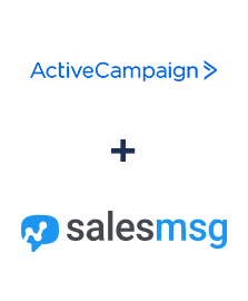 Einbindung von ActiveCampaign und Salesmsg