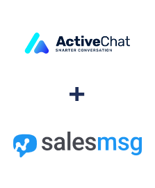 Einbindung von ActiveChat und Salesmsg
