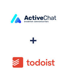 Einbindung von ActiveChat und Todoist