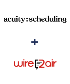 Einbindung von Acuity Scheduling und Wire2Air