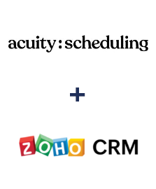 Einbindung von Acuity Scheduling und ZOHO CRM