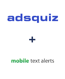 Einbindung von ADSQuiz und Mobile Text Alerts