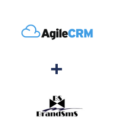 Einbindung von Agile CRM und BrandSMS 