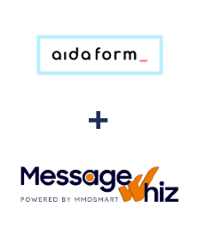 Einbindung von AidaForm und MessageWhiz