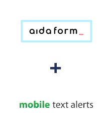 Einbindung von AidaForm und Mobile Text Alerts