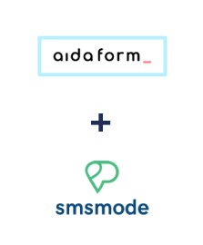 Einbindung von AidaForm und smsmode