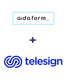 Einbindung von AidaForm und Telesign