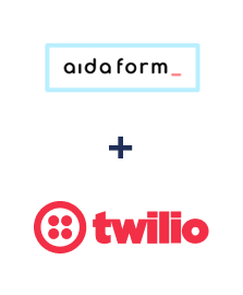 Einbindung von AidaForm und Twilio