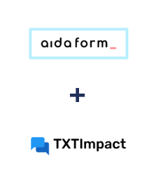 Einbindung von AidaForm und TXTImpact