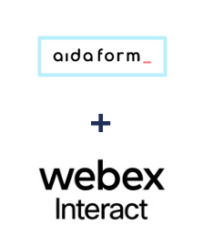 Einbindung von AidaForm und Webex Interact