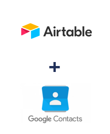 Einbindung von Airtable und Google Contacts