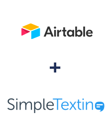 Einbindung von Airtable und SimpleTexting