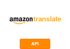 Integration von Amazon Translate mit anderen Systemen  von API