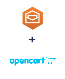 Einbindung von Amazon Workmail und Opencart