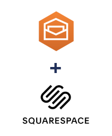 Einbindung von Amazon Workmail und Squarespace