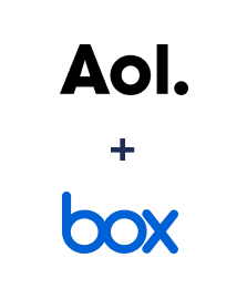 Einbindung von AOL und Box