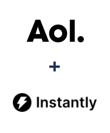 Einbindung von AOL und Instantly
